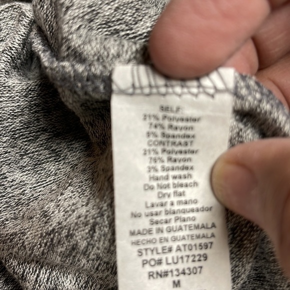 KORYE V Neck Grey Pullover Lightweight Oversized Sweater. Size S, M & XL. P - Picture 5 of 5